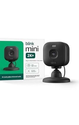 Blink Mini 2K+ Home & Pet Security Camera — $16.99 (58% off)