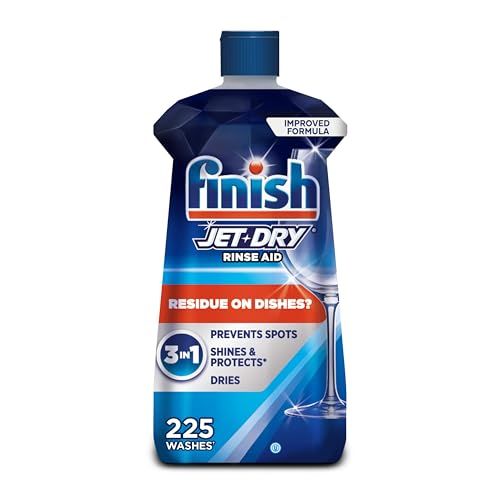 Finish Jet-Dry Dishwasher Rinse Aid, 23 Oz — $5.58 with coupon + Subscribe & Save (51% off)