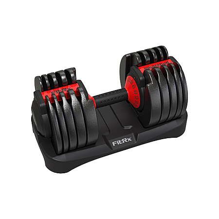 FitRx SmartBell 52.5 lb Adjustable Dumbbell — $109.00 (was $199.99, 45% off)
