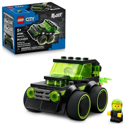 LEGO City Rides Gaming Race Car Set 60484 (64 Pieces) — $5.99 (was $9.99, 40% off)