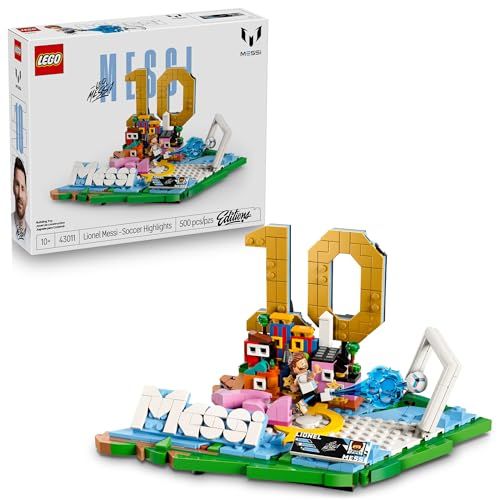 LEGO Editions Lionel Messi – Soccer Highlights Set (43011), 500 Pieces — $24.00 (17% off)