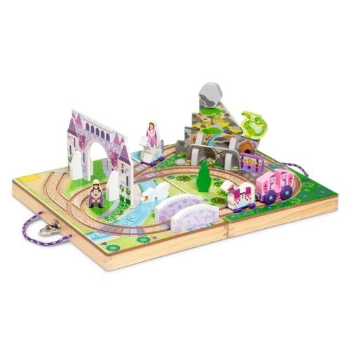 Melissa & Doug 19-Piece Wooden Take-Along Tabletop Kingdom Play Set — $11.00 (37% off)