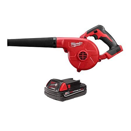 Milwaukee M18 18V Cordless Compact Blower w/ 2.0Ah Battery — $119.00 (was $239.00, 50% off)