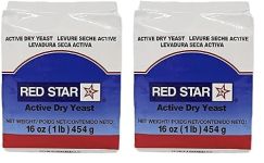 2-Pack Of Red Star Active Dry Yeast, 16oz Each — $8.99 (55% off)