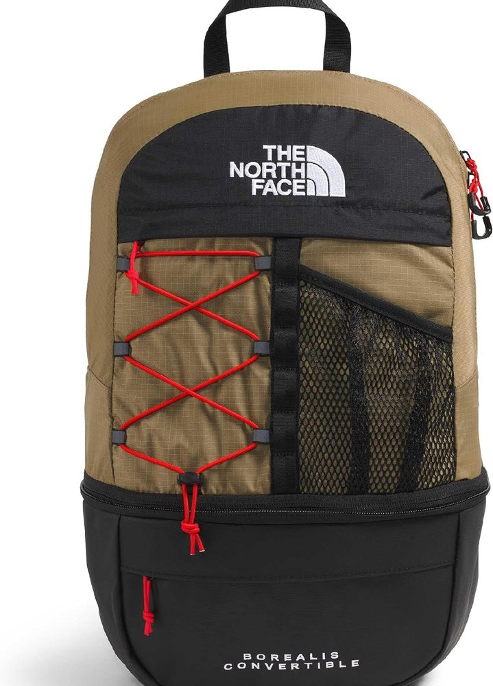 The North Face Borealis Convertible Pack 17.5L (Cedar/Lava Red) — $63.18 (37% off)